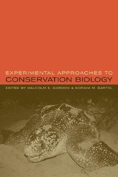 portada experimental approaches to conservation biology (en Inglés)