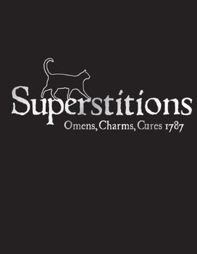 portada Superstitions: Omens, Charms, Cures 1787 