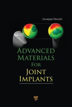 portada Advanced Materials for Joint Implants (en Inglés)