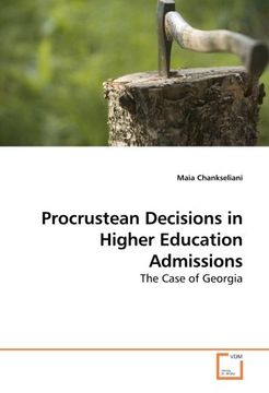 portada Procrustean Decisions in Higher Education Admissions: The Case of Georgia