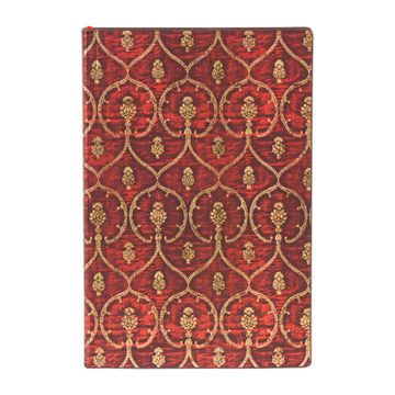 portada Paperblanks | red Velvet | Softcover Flexi | Mini | Lined | Elastic Band Closure | 208 pg | 80 gsm (in English)