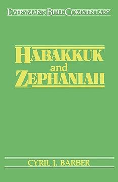 portada habakkuk & zephaniah- everyman's bible commentary (en Inglés)