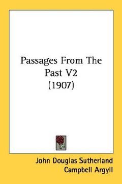 portada passages from the past v2 (1907) (en Inglés)