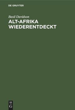 portada Alt-Afrika Wiederentdeckt (in German)