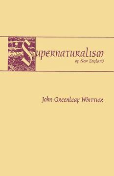portada Supernaturalism of New England (in English)