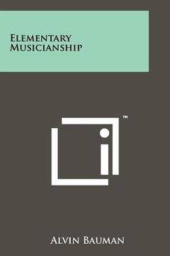 portada elementary musicianship (en Inglés)