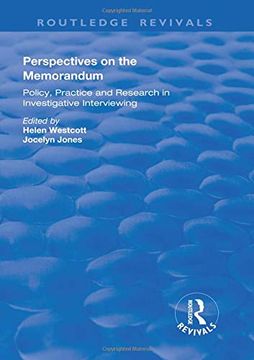 portada Perspectives on the Memorandum (in English)