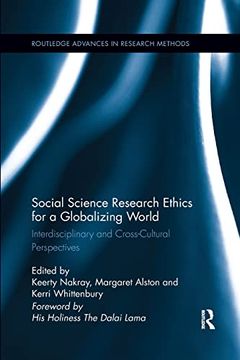 portada Social Science Research Ethics for a Globalizing World: Interdisciplinary and Cross-Cultural Perspectives (Routledge Advances in Research Methods) 