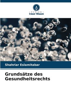 portada Grundsätze des Gesundheitsrechts (en Alemán)