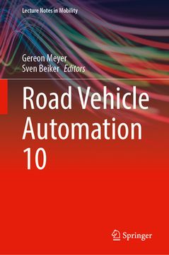 portada Road Vehicle Automation 10 (en Inglés)