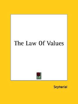 portada the law of values (en Inglés)