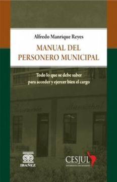 portada MANUAL DEL PERSONERO MUNICIPAL (in Spanish)