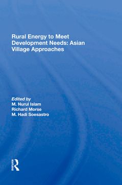 portada Rural Energy to Meet Development Needs: Asian Village Approaches (en Inglés)