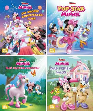 portada Nelson Mini-Bücher: Disney Minnie Maus 5-8 (en Alemán)
