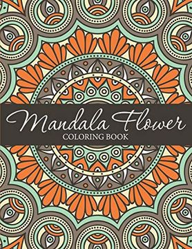 portada Mandala Flower Coloring Book (en Inglés)