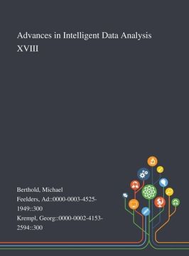 portada Advances in Intelligent Data Analysis XVIII (en Inglés)