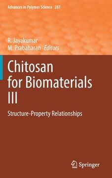 portada Chitosan for Biomaterials III: Structure-Property Relationships (in English)