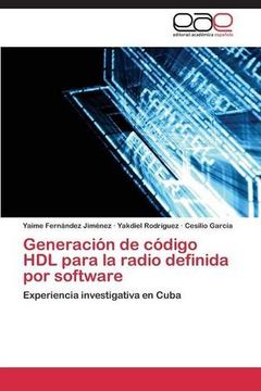 portada Generación de código HDL para la radio definida por software