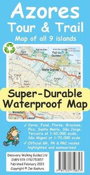 portada Azores Tour & Trail Super-Durable map (2Nd Edition)