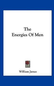 portada the energies of men (en Inglés)