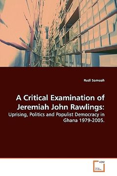 portada a critical examination of jeremiah john rawlings (en Inglés)
