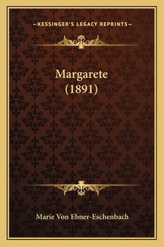 portada Margarete (1891) (en Alemán)