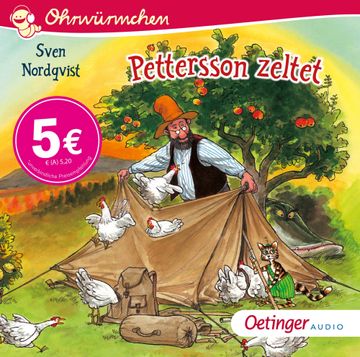 portada Pettersson und Findus. Pettersson Zeltet (in German)