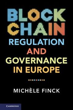 portada Blockchain Regulation and Governance in Europe (in English)