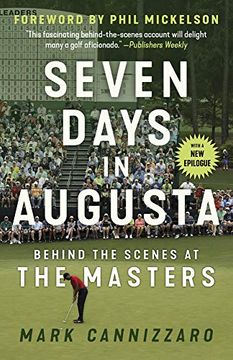 portada Seven Days in Augusta: Behind the Scenes at the Masters (en Inglés)