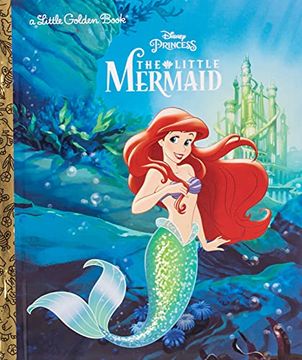 portada The Little Mermaid (Disney Princess) (Little Golden Books) (en Inglés)