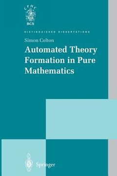 portada Automated Theory Formation in Pure Mathematics (en Inglés)