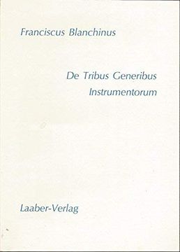 portada De Tribus Generibus Instrumentorum