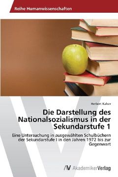 portada Die Darstellung Des Nationalsozialismus in Der Sekundarstufe 1