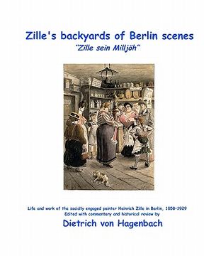 portada zille's backyards of berlin scenes (en Inglés)