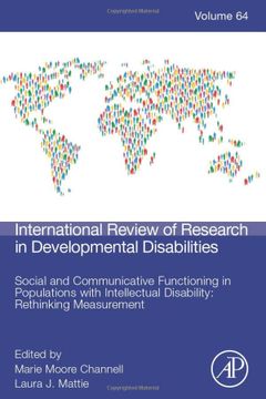 portada Social and Communicative Functioning in Populations With Intellectual Disability: Rethinking Measurement: A Developmental Perspective (Volume 64). In Developmental Disabilities, Volume 64) (en Inglés)