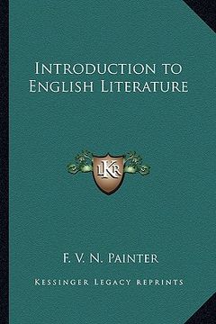 portada introduction to english literature (en Inglés)