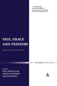 portada paul, grace and freedom (en Inglés)