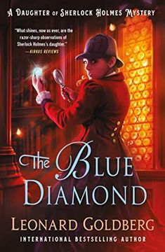portada The Blue Diamond: A Daughter of Sherlock Holmes Mystery (The Daughter of Sherlock Holmes Mysteries, 6) 