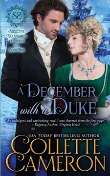 portada A December with a Duke: A Sensual Marriage of Convenience Regency Historical Romance Adventure (en Inglés)