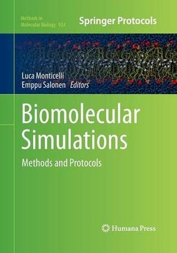 portada Biomolecular Simulations: Methods and Protocols (Methods in Molecular Biology)