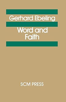 portada Word and Faith (in English)