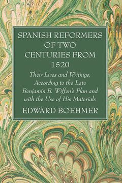 portada Spanish Reformers of Two Centuries from 1520, Third Volume (en Inglés)