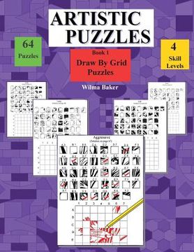 portada Artistic Puzzles: Draw By Grid (en Inglés)