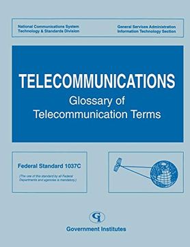 portada Telecommunications: Glossary of Telecommunications Terms (en Inglés)