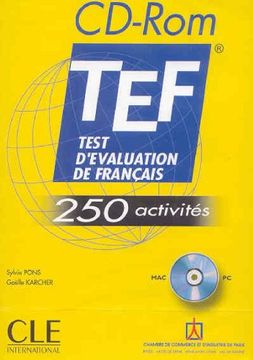 portada TEF 250 activités : CD-Rom