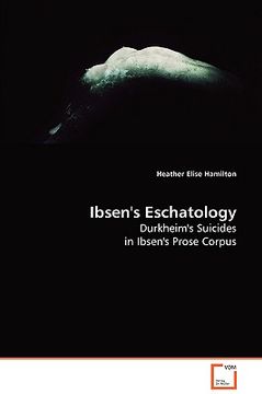 portada ibsen's eschatology (en Inglés)