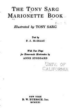 portada The Tony Sarg marionette book (en Inglés)
