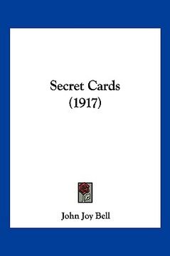 portada secret cards (1917) (in English)