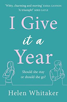 portada I Give It a Year (en Inglés)