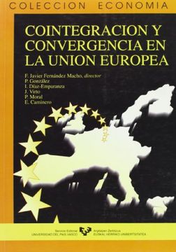 portada Cointegracion y convergencia en la union europea